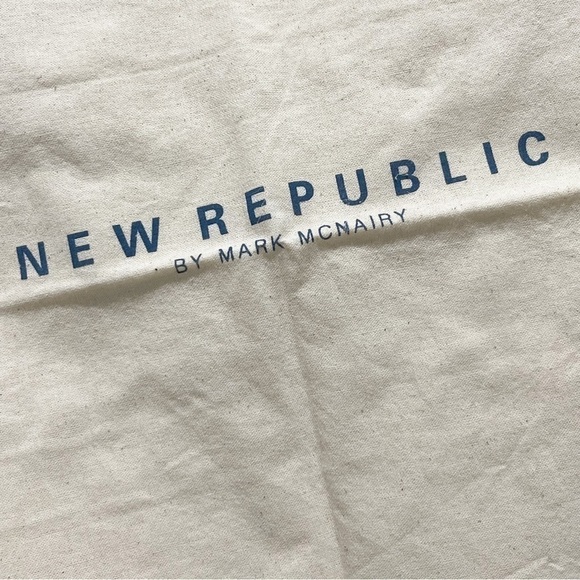 NEW REPUBLIC BY MARK MCNAIRY Dust Bag Drawstring Shoes Accessories 13” X 15” - Picture 1 of 3